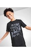 Uyguntarz Çocuk I'm Looking At You Baskılı Pamuklu Tshirt Siyah Uyguntarz Çocuk I'm Looking At You Baskılı Pamuklu Tshirt Siyah