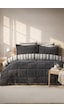 Elart West Comfort Uyku Seti Çift Kişilik 195x215 Cm Antrasit