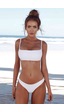Angelsin Beyaz Bikini Takım