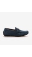 Mocassini Tokalı Erkek Loafer M584 Kot Mavi Süet Mocassini Tokalı Erkek Loafer M584 Kot Mavi Süet