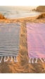 Zeynep Tekstil Stripe 2 Adet 75x150 Cm Plaj Havlusu Peştemal Havlu Renkli