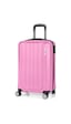 Polo&Sky Spring Model Pembe Renk Kabin Boy Valiz Bavul Pembe