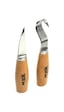 Rox Wood 4505 Ahşap Kaşık Kuksa Oyma Bıçak Seti 2  Parça
