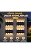 4 Adet Gunes Enerjili 10 Led Duvar Aplik Bahce Balkon Dis Mekan Solar Aydinlatma Seti Diğer 4 Adet Gunes Enerjili 10 Led Duvar Aplik Bahce Balkon Dis Mekan Solar Aydinlatma Seti Diğer