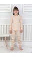 Cute Avocado Desenli Kız Çocuk Pijama Takımı SOMON