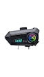 Kask Kulaklık Y10 İntercom Rgb Işıklı Motosiklet Otomotik Cevaplama