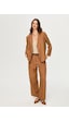 %100 Keten Astarsız Blazer Ceket S26ckt015 Us26ckt01535 Camel