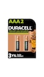 Duracell AAA 750 mAh 1.2 V Şarj Edilebilir İnce Kalem Pil 2'li Paket - HR03 / DC2400