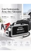Araç Süpürgeli Akü Takviyeli Jump Starter & 160 Psı Kompresör Araç Kiti 18.000 Mah