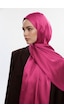 Mizalle & Yaqa Özel Saten Dokulu Pembe Şal Pembe Mizalle & Yaqa Özel Saten Dokulu Pembe Şal Pembe