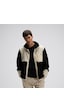 Ellesse Em511-bk Fermuarlı Polar Erkek Mont - Bej / Siyah Bej - Siyah