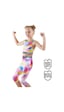 Batik Kız Çocuk Crop Top Spor Tayt Takım Batik Kız Çocuk Crop Top Spor Tayt Takım