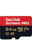 Sandisk Extreme Pro SDSQXCU-064G-GN6MA 64 GB microSDXC UHS-I A2 V30 Adaptörlü Hafıza Kartı