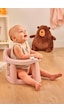 Flosoft Vakumlu Bebek Banyo & Mama Oturağı + Silicolife 2 Adet Silikon Mama Kaşığı Hediye Pembe