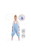 Denokids Çiçekli Kız Çocuk Su Geçirmez Yağmur Tulumu Renkli