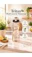 Porsima 911037-1 Bpa Free Motivasyon Sporcu Su Matarası Suluk 0,7lt Su Şişesi Gri