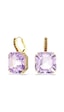 5759990 Swarovski Küpe Mıllenıa:pe Square Vıol/gos Metalik