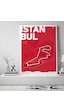 Bk Gift İstanbul Park Tasarımlı Kanvas Tablo 50x70cm-1 Bk Gift İstanbul Park Tasarımlı Kanvas Tablo 50x70cm-1