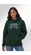 Uyguntarz Unisex Nyc Tasarım Baskılı Kapüşonlu Sweatshirt Yeşil Uyguntarz Unisex Nyc Tasarım Baskılı Kapüşonlu Sweatshirt Yeşil