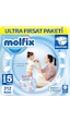 Molfix Bebek Bezi 5 Beden Ultra Fırsat Paketi 78x4 312 Adet 4'lü