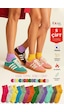 Kral Socks Kadın Çorap 5 Çift Renkli Termal Havlu Kışlık Çorap Isı Emici ASORTİ