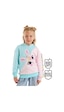 Unicorn Tavşan Kız Çocuk Sweatshirt