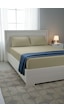 %100 Pamuk Ranforce Premium King Size Lastikli Çarşaf Seti - Bej Bej