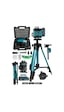 Assur Asr926 360 16 Köşe Tripod'lu Lazer Metre Hizalama Mavi
