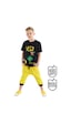 Denokids Mushi Lets Erkek Çocuk T-Shirt Kapri Takım Çok Renkli