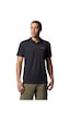 Columbia Erkek Am1495 Tech Traıl Utılıty Polo Siyah Kısa Kollu Polo T-shirt Am1495-010 SIYAH