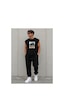 Herkesemoda Sun Salt Baskı Detaylı Sıfır Kol Bisiklet Yaka T-shirt Siyah Herkesemoda Sun Salt Baskı Detaylı Sıfır Kol Bisiklet Yaka T-shirt Siyah