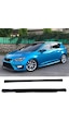 Seat Leon Mk3 Aero Yan Marşpiyel Seti Plastik 2 Adet Mat Siyah 2012-2020 Karlık+ek+bodykit