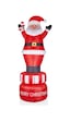 Waldern Premium Collection 210 Cm Hareketli Şişme Noel Baba Yılbaşı Süs Dekorasyon