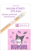 Öğrenci Etiketi Isimli Kuromi Okul Kalem Etiketi Kalem Sticker 4
