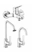 Eca Delta Banyo Lavabo Mutfak Batarya Seti 102102346 - 102108633 - 102108765 - Krom