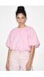 Shade Kadın Bisiklet Yaka Poplin Balon Bluz Db261004 60286231 - Pembe Shade Kadın Bisiklet Yaka Poplin Balon Bluz Db261004 60286231 - Pembe