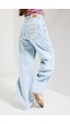 it's basic Kadın Ice 4s6-3 Balon Fit Cep Nakışlı Özel Tasarım Denim Jean Ice Kot