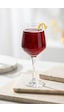 Lav Lal Cam Goblet 6'lı 400 ml Ayaklı (Şarap Kadehi , Kokteyl Bardağı)