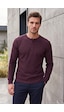 Buratti Pamuklu Regular Fit Düğmeli Bisiklet Yaka Sweat Erkek Sweat 5905852 Vişne