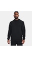 Under Armour UA Armour Fleece Hoodie Erkek Sweatshirt Siyah
