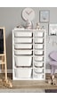 %100 Mdf - Large Duo 14 Sepetli Oyuncak Dolabı Beyaz %100 Mdf - Large Duo 14 Sepetli Oyuncak Dolabı Beyaz