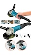 Assur ASR301 125 MM 1200W Avuç Taşlama Mavi Assur ASR301 125 MM 1200W Avuç Taşlama Mavi
