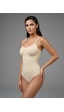 Kadın Dikişsiz Slip Body Ayarlanabilir Askılı String 3d Esnek Toparlayıcı Korse Ten