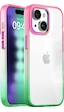Buff Apple Uyumlu iPhone 15 Plus Air Bumper Rainbow Kılıf Buff Apple Uyumlu iPhone 15 Plus Air Bumper Rainbow Kılıf