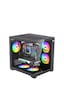 Orion Cube 5x Tuştan Değişen Rgb Fanlı M-atx Boş Bilgisayar Kasası Siyah