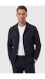 Deep Sea Deepsea Lacivert Slim Fit Gofre Dokulu Yazlık Spor Takım Elbise Yarım Astarlı Likralı 2 Li Kombin 2604007