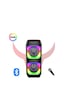 Lipon Işıklı Bluetooth Hoparlör Ses Bombası Mikrofonlu Karaoke Yüksek Ses Yeni Rgb 10watt