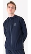 Lescon Lacivert Erkek Fermuarlı Kapüşonlu Sweatshirt 23n-1139