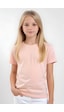 Fyk Kids Kız Çocuk Yuvarlak Yaka Penye T-shirt Somon
