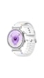 Huawei Watch Gt6 41mm İle Uyumlu Dalga Desenli Tokalı Yumusaş Soft Silikon Kordon